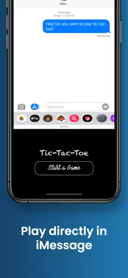 Game screenshot Tic Tac Toe game for iMessage! mod apk