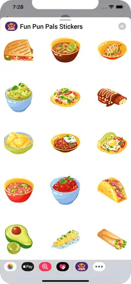 Game screenshot Fun Pun Pals Stickers apk