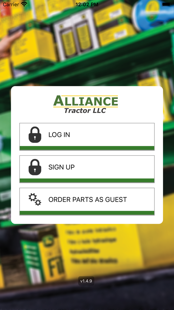 Alliance Tractor Portal