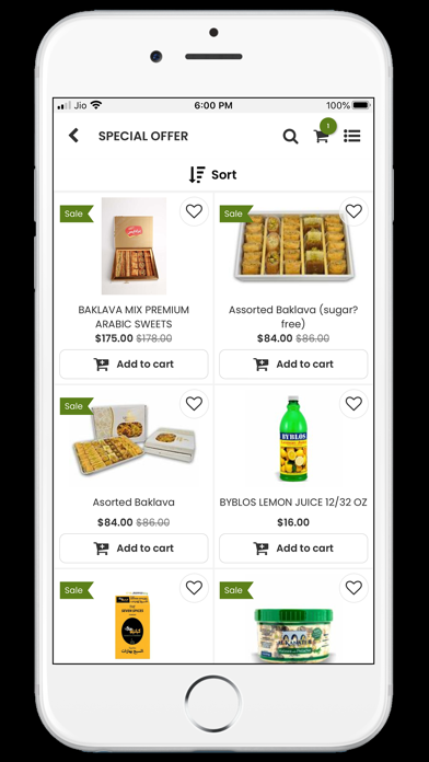 eFoods Market Screenshot