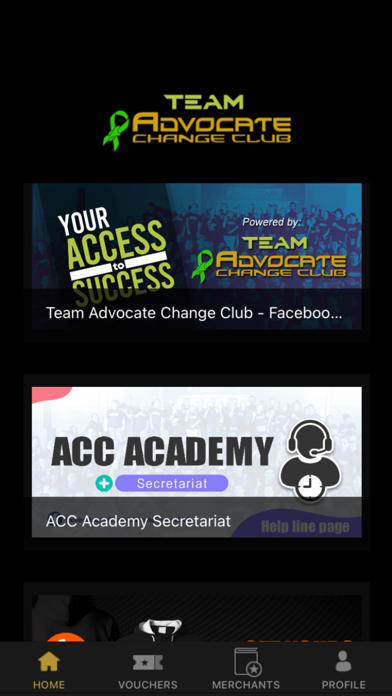 Screenshot #2 pour Advocate Change Club