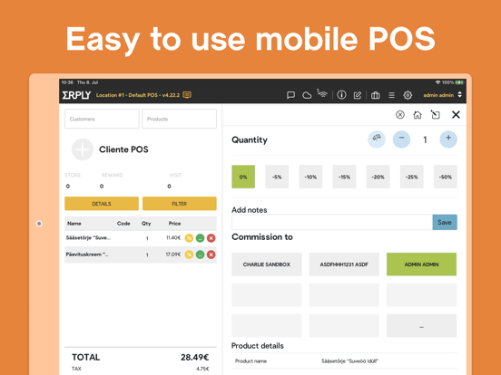 Screenshot #5 pour Point Of Sale & Linkly