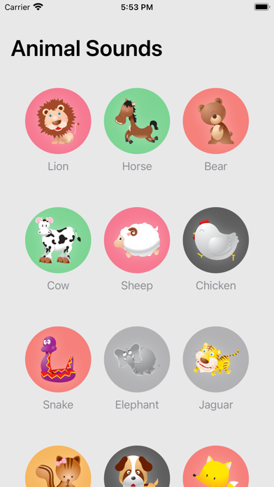 Animal Sounds for Baby & Kids Screenshot