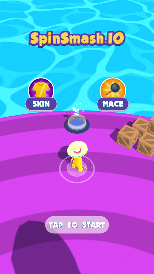 #1. Spin Smash .io (iOS) 由: Dzianis Ziarnou