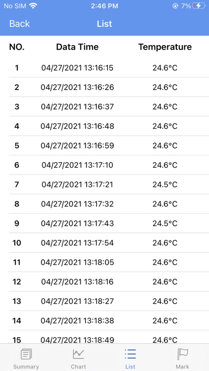 Temp Logger App screenshot-3