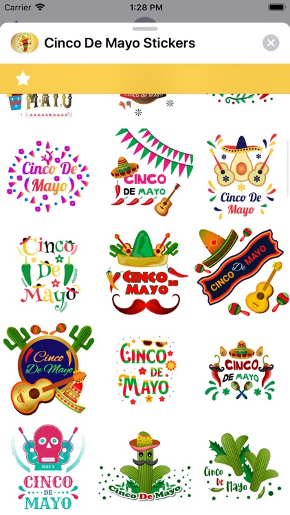 Cinco de Mayo Stickers by Ali Oubella