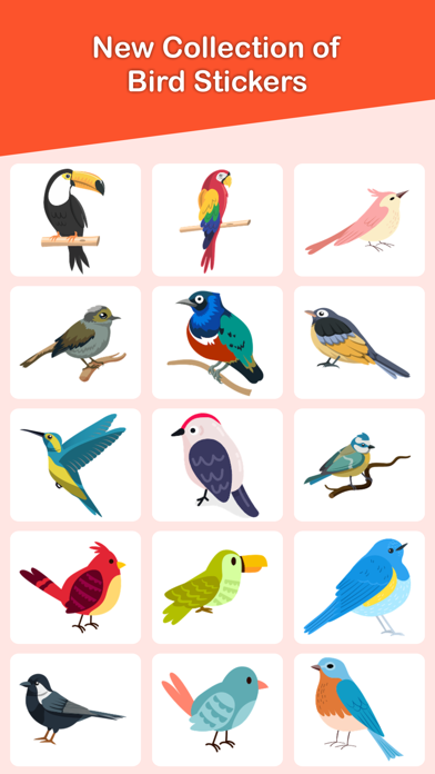 Bird Stickers! Screenshot