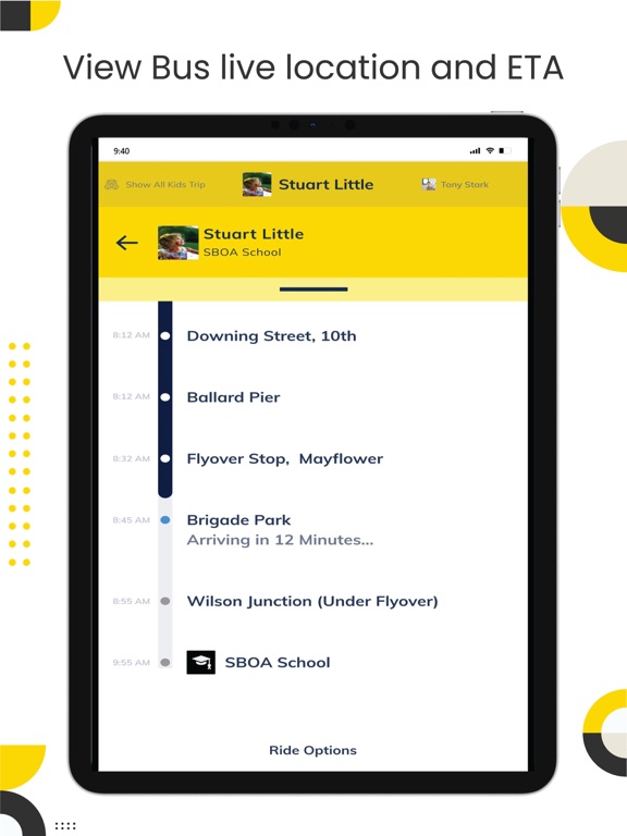 Screenshot #6 pour SafeBus Parents: Bus Tracking
