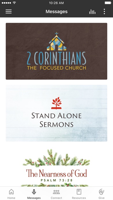 Providence Church App Screenshot
