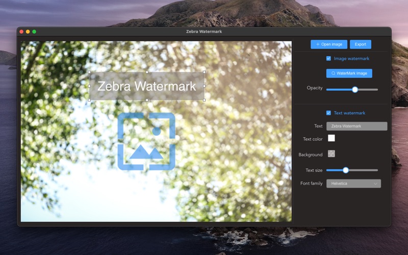 Screenshot #1 pour Zebra Watermark