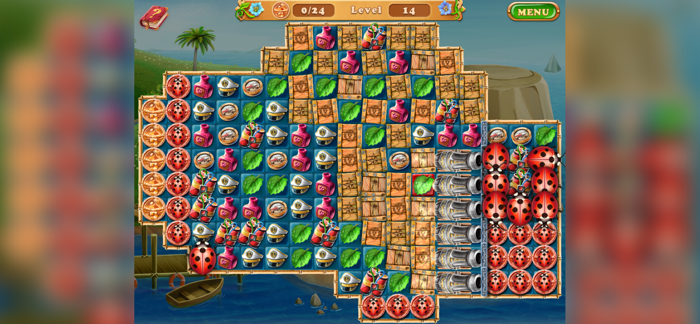 Laruaville 5 Match-3 Puzzle