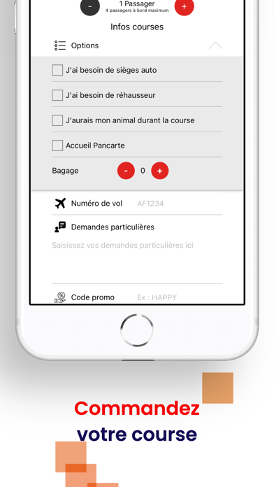 CAR&VIP - VTC Chauffeur Privé Screenshot