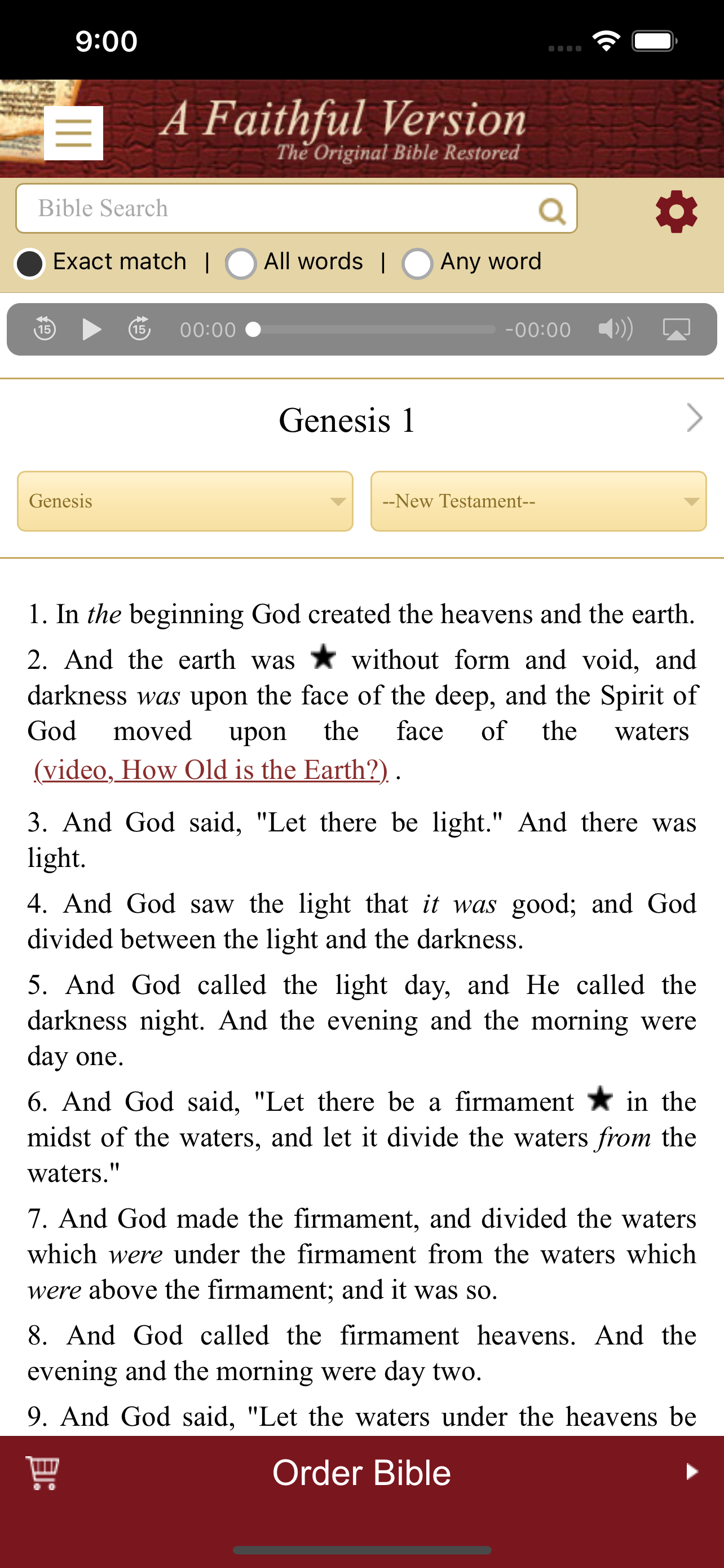 A Faithful Version Bible