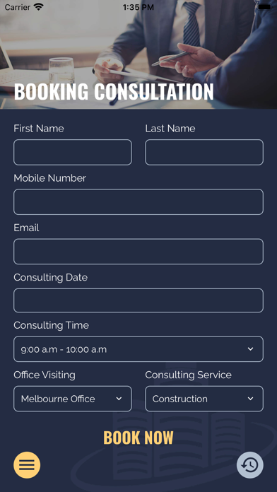 JDC Facilities Management Screenshot