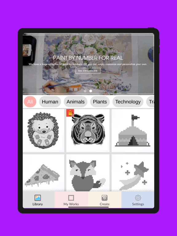Screenshot #6 pour Pixel peinture par numero