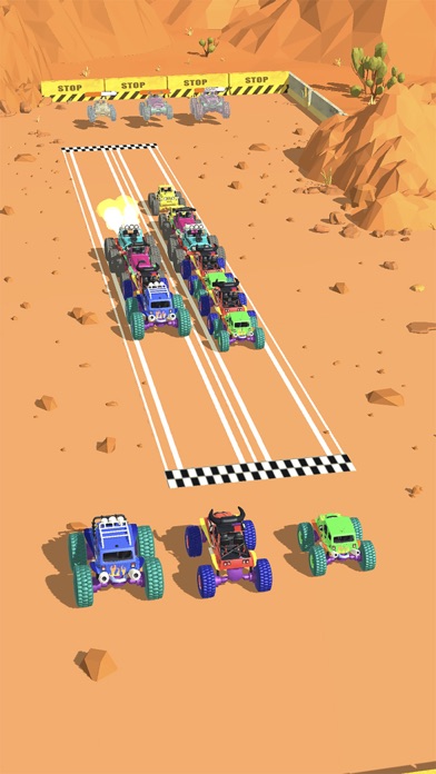 Monster Trucks Clash 3D Screenshot