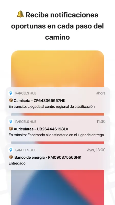 Seguimiento de Correo & parcel screenshot 2 of 4