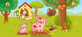 Game screenshot Funny Farm: toddler flashcards mod apk