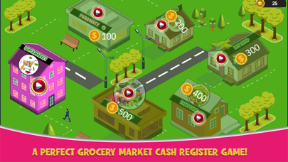 Supermarket Cash Report Screenshot