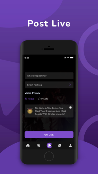 Screenshot #2 pour Clarte Live & Video Chat !