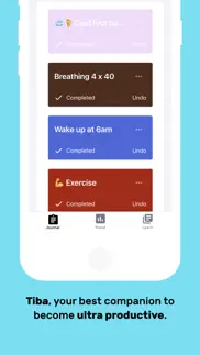 tiba - habit tracker companion iphone screenshot 1