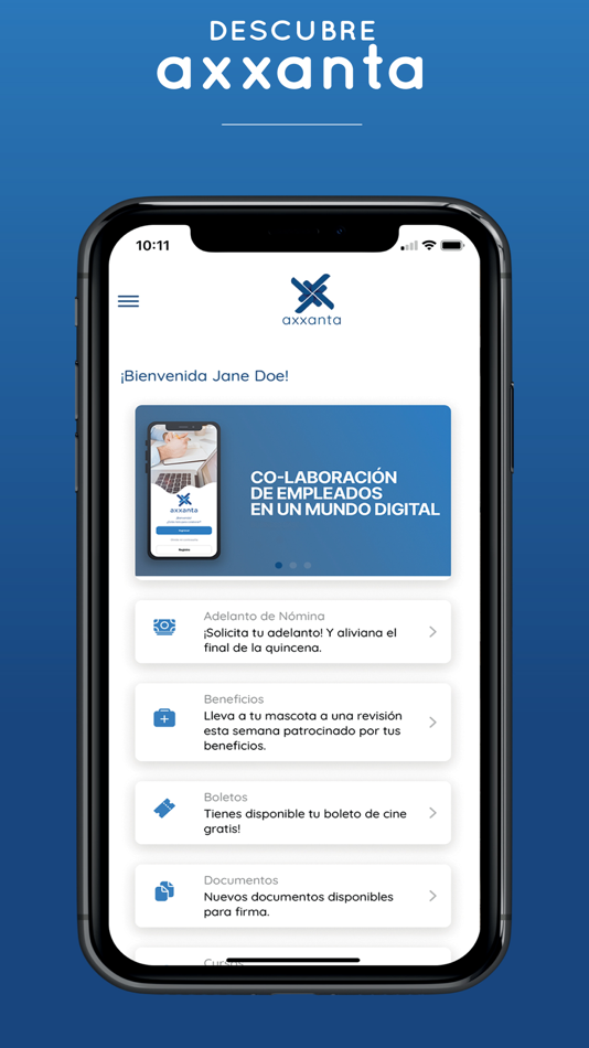 #1. Axxanta (iOS) 由: Blupine SA de CV