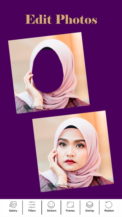 Hijab Woman Photo Montage HD screenshot-3