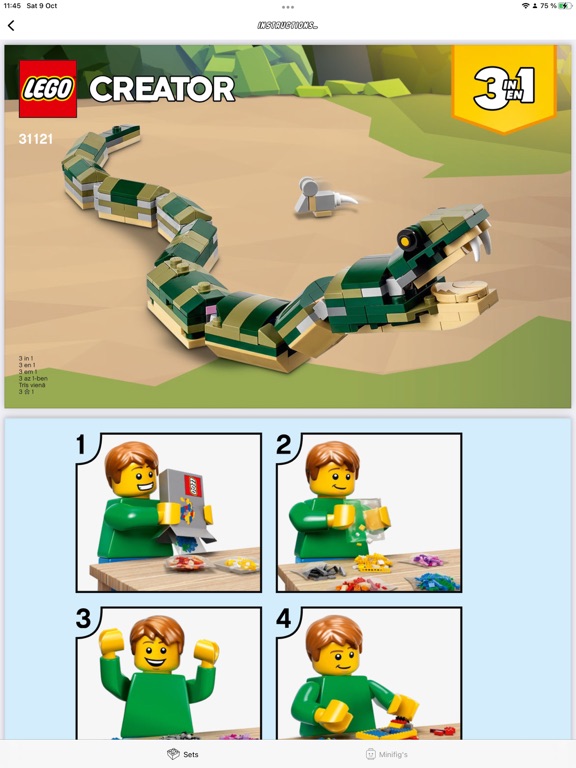 Screenshot #6 pour Emmet: Your Brickset Companion