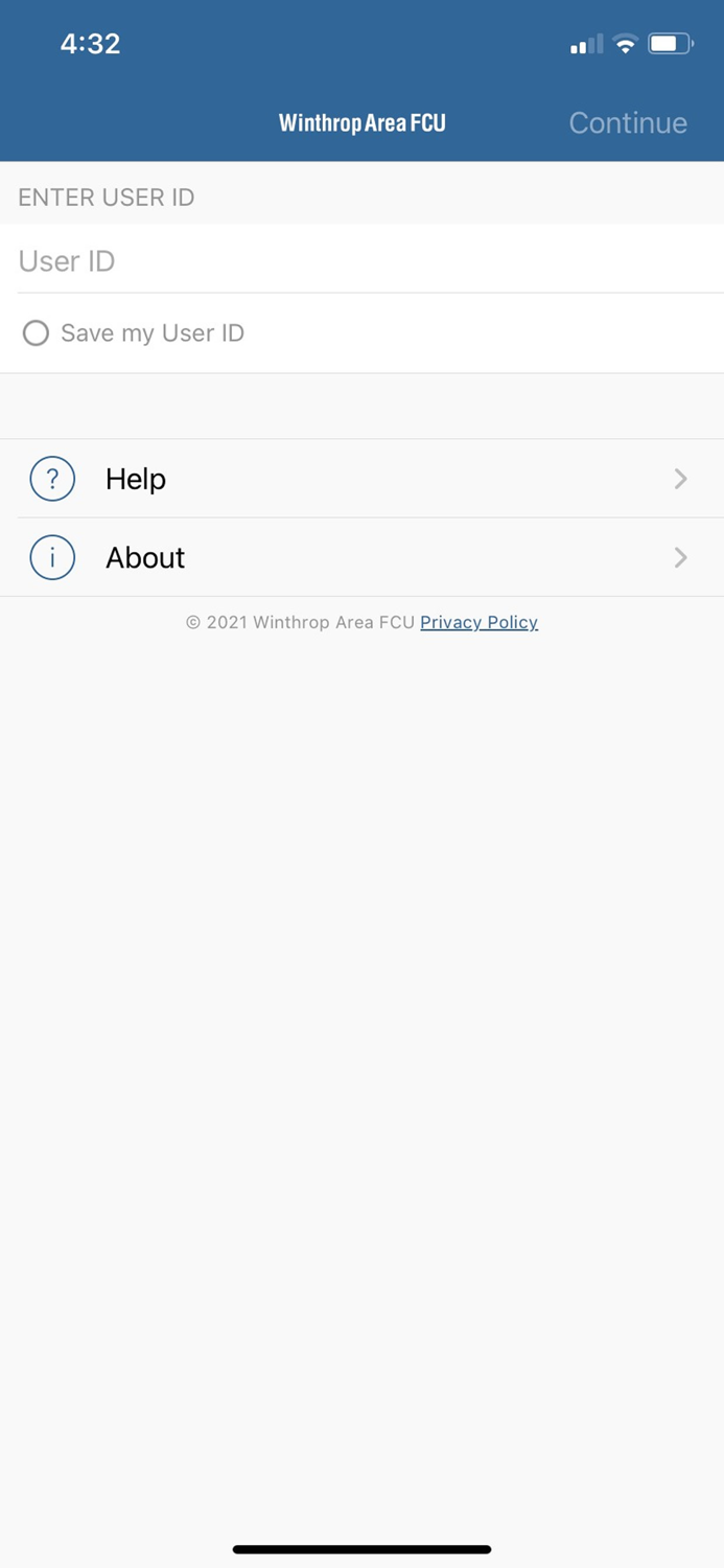 WAFCU Credit Card Mobile App