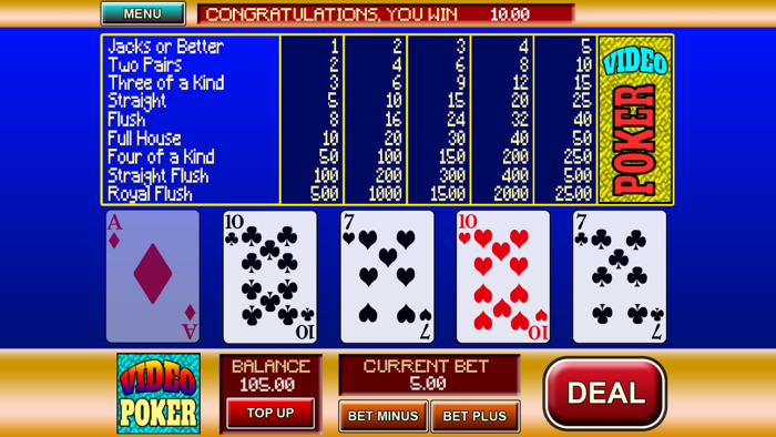 Video Poker Go