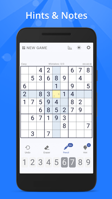 Sudoku Master - Brain Games Screenshot