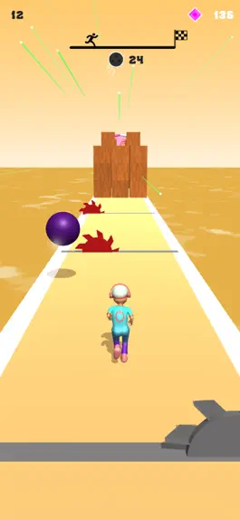 Game screenshot KnockDown Run apk