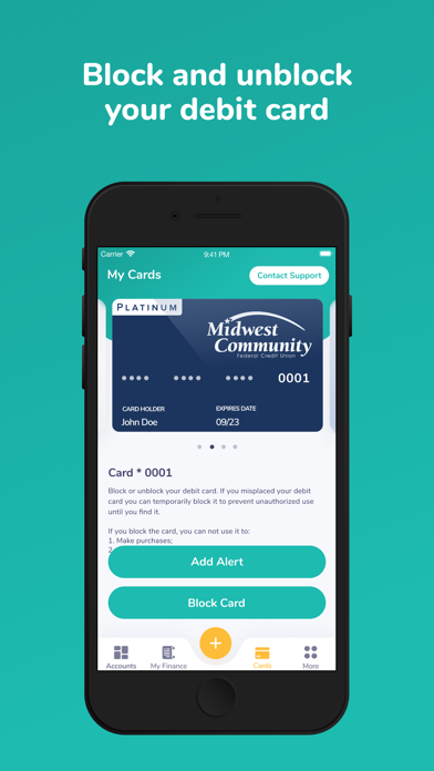 MC Mobile Banking Screenshot