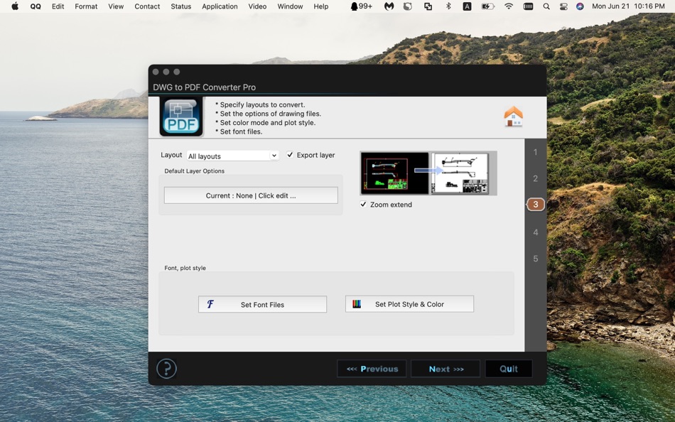 #3. DWG to PDF Converter Pro (macOS) 由: JIANG LI