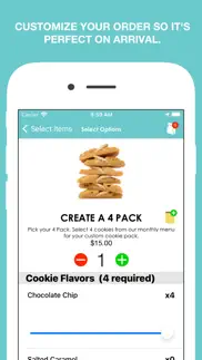 cookie society iphone screenshot 2