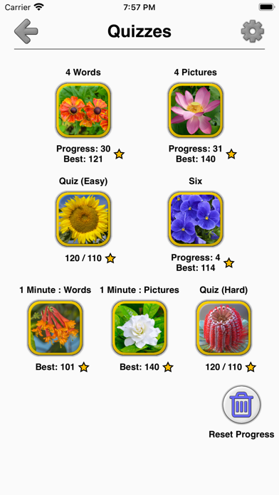 Flowers Quiz - Identify Plants Screenshot