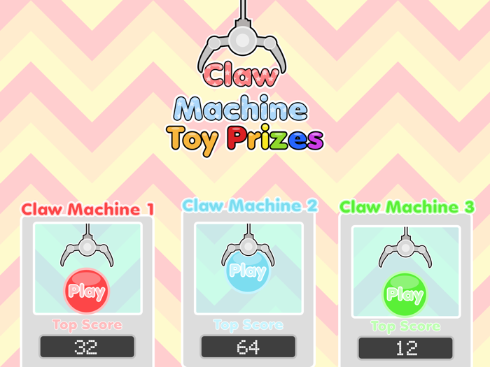 Claw Machine - Win Toy Prizes
