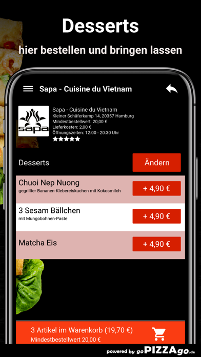 Sapa - Cuisine du Vietnam Hamb screenshot 6