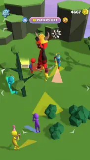 stickman smasher: clash3d game iphone screenshot 2