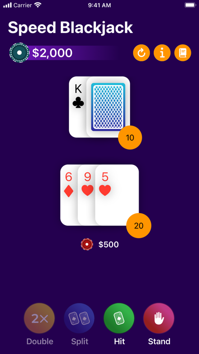 Speed Blackjack Screenshot