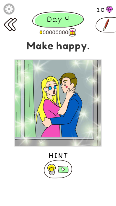 Draw Happy Beauty:Drawing Game Screenshot