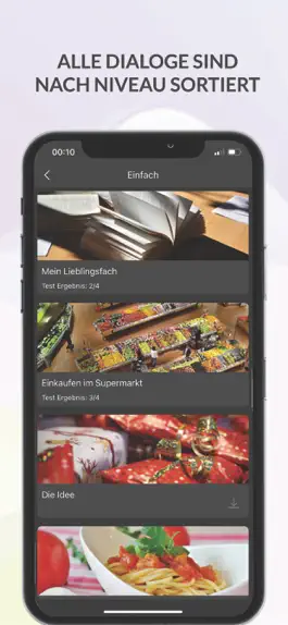 Game screenshot Deutsch Lernen mit Dialogen hack
