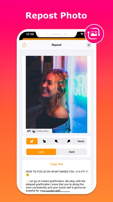 InShare - Repost Video & Photo Screenshot