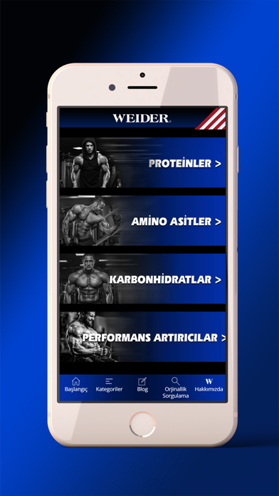 Weider USA Screenshot