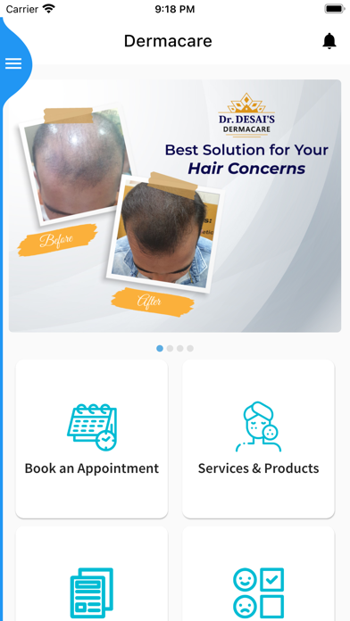 Dermacare Screenshot