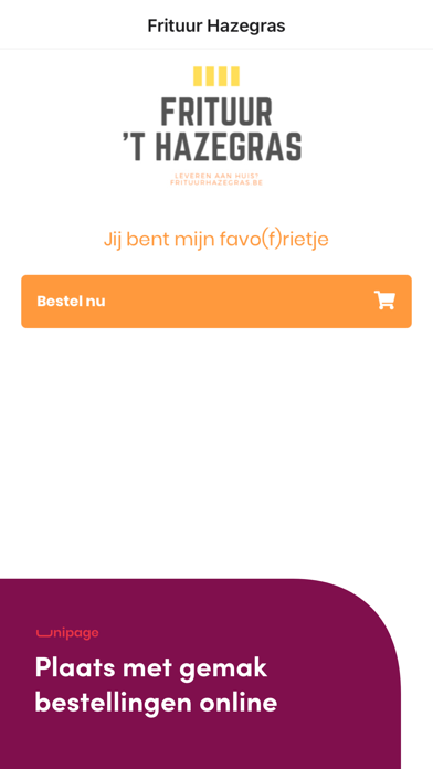Frituur Hazegras Screenshot