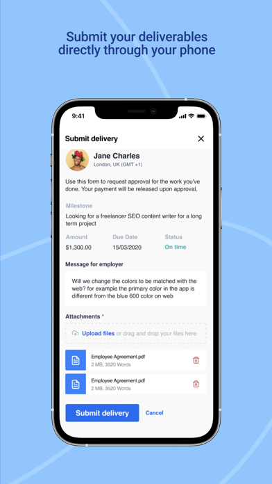 Ureed for Freelancers Screenshot