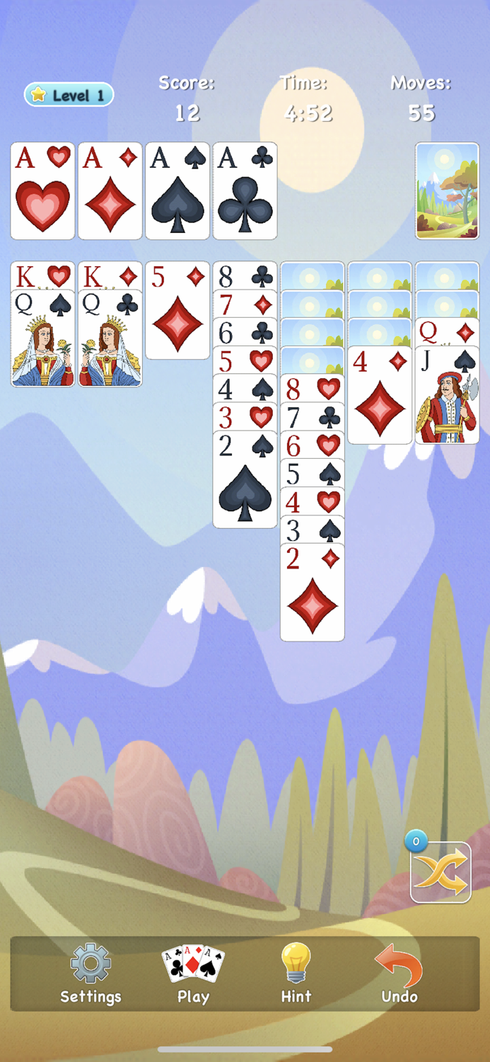 Solitaire Relaxing Card Game