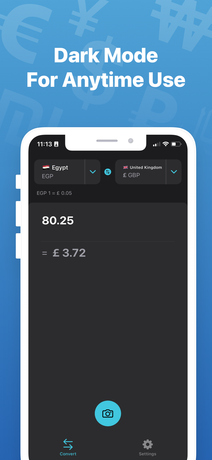 Currency Converter Camera Scan