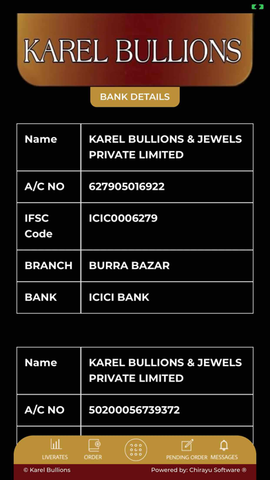 Karel Bullions Screenshot